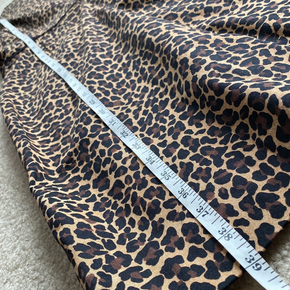 J. Crew Leopard Print Sheath Dress in Brown and Black - Picture 10 of 16